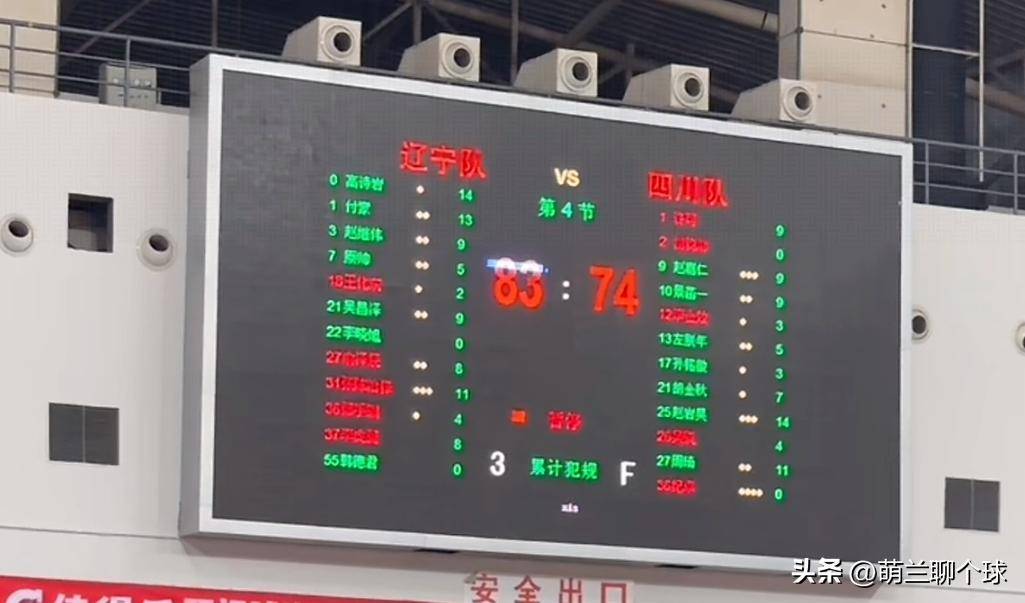 cba辽宁对战四川的比分_(辽宁对四川篮球比赛) 第2张 cba辽宁对战四川的比分_(辽宁对四川篮球比赛) 第2张