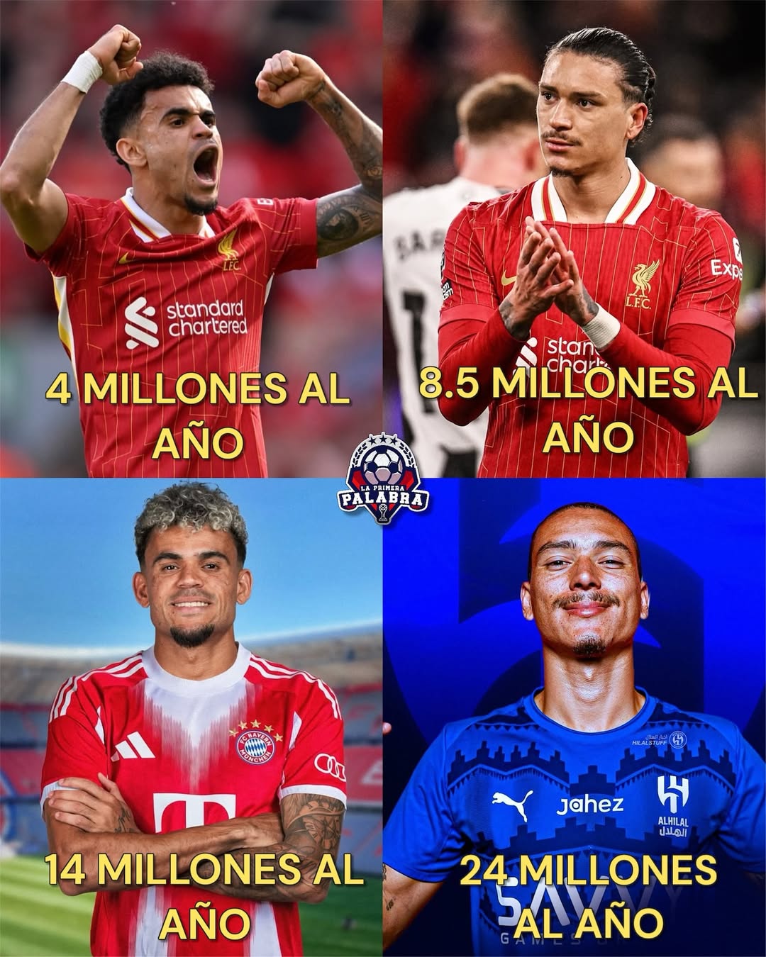 包含曝拜仁即将签下迪亚斯与利物浦达成协议的词条  第1张